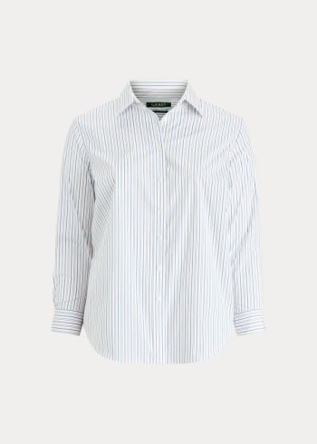 Ralph Lauren Easy Care Striped Shirt Bílé Blankyt Viacfarebný | SUG7VrAs