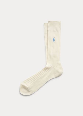 Ralph Lauren Egyptian Bavlněné Šaty Socks Béžový | n6iV3ECc
