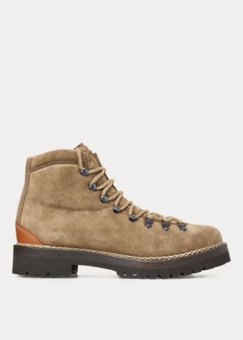 Ralph Lauren Fidel Semišové Boot Hnědožlutý | ibGieMxX