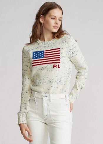 Ralph Lauren Flag Wool Svetrové Viacfarebný | UB6Py0SR