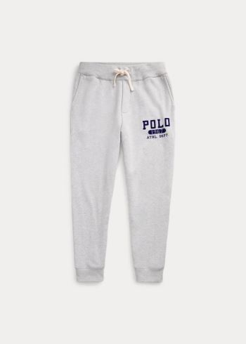 Ralph Lauren Fleece Graphic Jogger Šedé | 4bRZYtRE