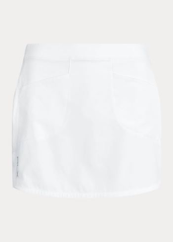 Ralph Lauren Four-Way-Stretch Golfové Skort Bílé | W9dHqzbv