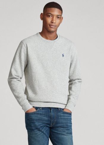 Ralph Lauren Garment-Dyed Fleece Sweatshirt Šedé | MoYa0T7Q