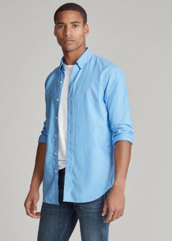Ralph Lauren Garment-Dyed Oxford Shirt Blankyt | gPBHyJqL