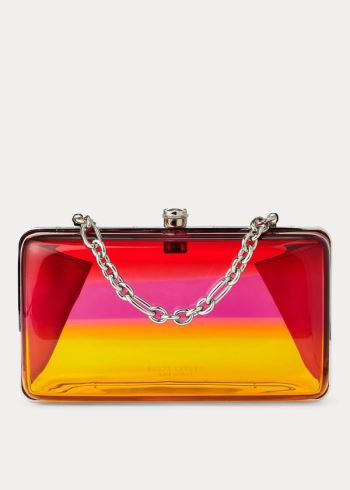 Ralph Lauren Gradient Acrylic Minaudière Viacfarebný | m7FnuccD