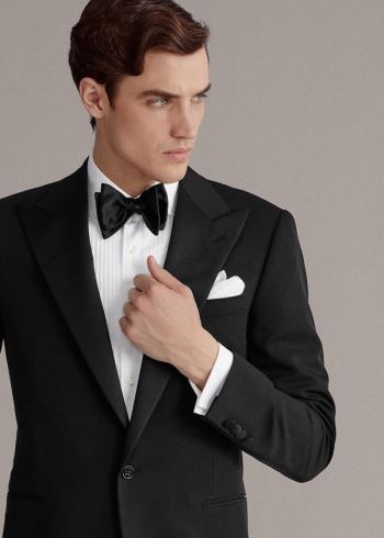 Ralph Lauren Gregory Handmade Tuxedo Černé | gNKDlZHy