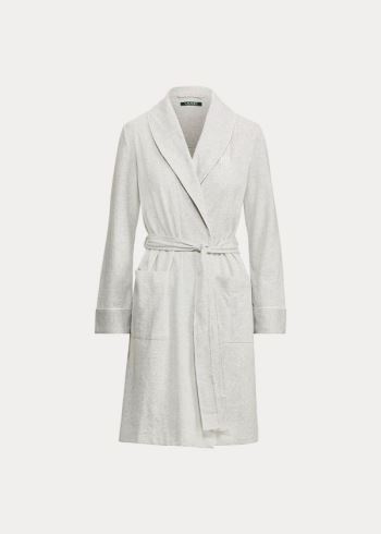 Ralph Lauren Herringbone Interlock Robe Šedé | z1mTz2xn