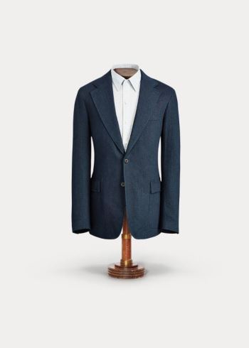 Ralph Lauren Indigo Bavlněné Sportovní Coat Indigo | 3zsQbHaB