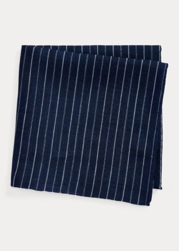 Ralph Lauren Indigo Linen Pocket Square Indigo | fzRuGlSq
