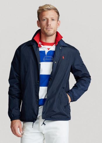 Ralph Lauren Jacket Tmavě Blankyt | jmSozWJQ