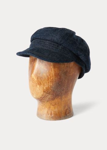 Ralph Lauren Japanese Denim Grady Cap Tmavě Blankyt Blankyt Světle Modré | GzLsuGHT