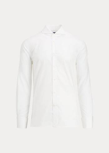 Ralph Lauren Keaton Poplin Shirt Bílé | mH2bprz1