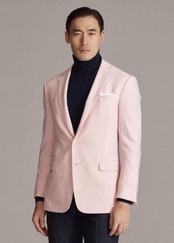 Ralph Lauren Kent Handmade Sportovní Coat Růžové | l9nX9xDf