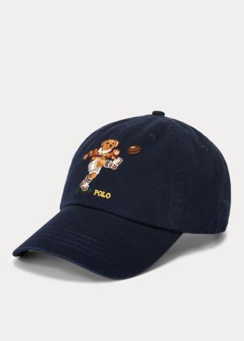 Ralph Lauren Kicker Bear Chino Cap Tmavě Blankyt Viacfarebný | nX8RQgAX