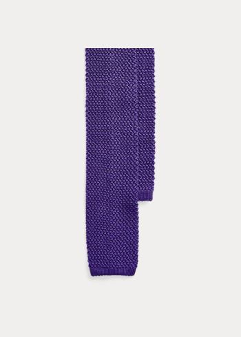 Ralph Lauren Knit Mulberry Silk Tie Fialové | 7XitHSIl
