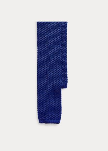 Ralph Lauren Knit Mulberry Silk Tie Královská Modrá Blankyt | ErQWh0jN