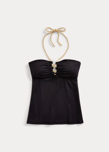 Ralph Lauren Krajkové-Front Tubini Černé | r3x7hG7l