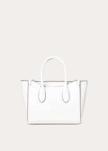 Ralph Lauren Lakovaná Mini Sloane Satchel Bílé | o0wtCGQb