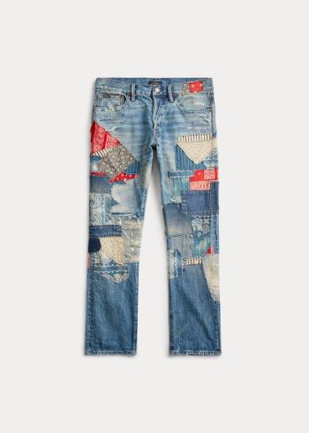 Ralph Lauren Limited-Edition Repaired Jean Blankyt Blankyt Světle Modré | 0GYTHWZz