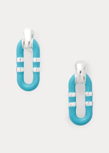 Ralph Lauren Link Drop Earrings Blankyt | asco5v7A