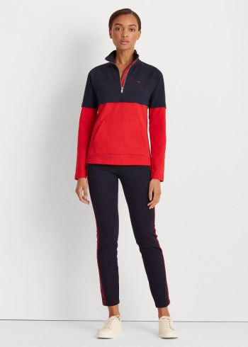 Ralph Lauren Logo Bavlněné-Blend Pant Tmavě Blankyt | g14wmQpe