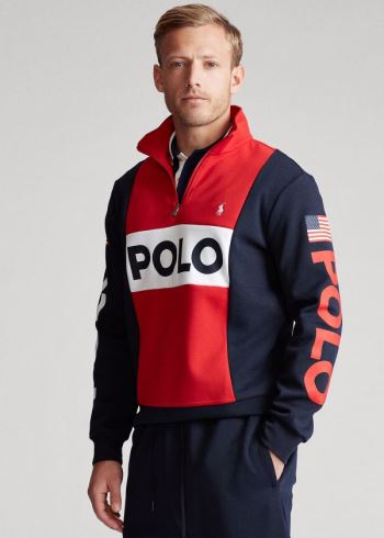 Ralph Lauren Logo Pullover Červené Viacfarebný | vJ5Xi7IB