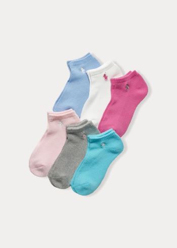 Ralph Lauren Low-Profile Sportovní Sock 6-Pack Viacfarebný | EqckISUd