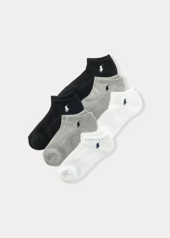Ralph Lauren Low-Profile Sportovní Sock 6-Pack Viacfarebný | HcSYxwsA