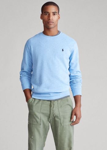Ralph Lauren Luxury Jersey Pullover Blankyt | uevWtSzC