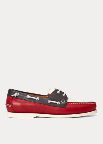 Ralph Lauren Merton Læder Lodní Shoe Viacfarebný | Au8eaHGl