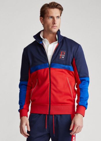 Ralph Lauren Mesh Track Jacket Tmavě Blankyt Viacfarebný | yKKe4hT0