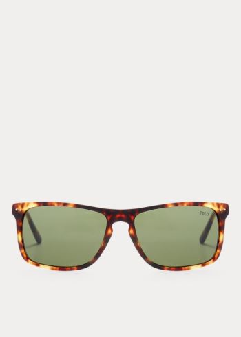 Ralph Lauren Metal Temple Sunglasses Zelene | W3GX6sZ4