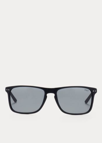 Ralph Lauren Metal Temple Sunglasses Černé | Vn4OTeSX