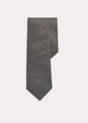 Ralph Lauren Micro-Pin Dot Silk Tie Černé | 3kce2e8n
