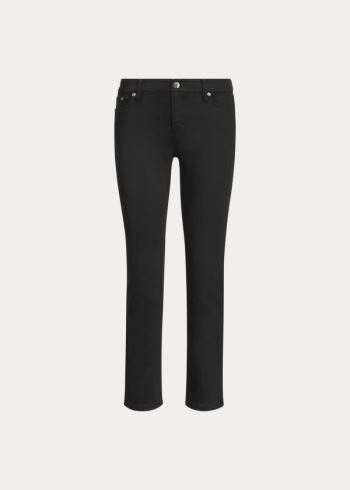 Ralph Lauren Modern Straight Curvy Jean Černé | KIeJgYgi