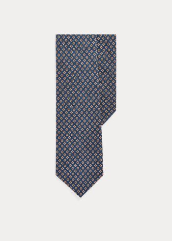 Ralph Lauren Neat Linen Narrow Tie Blankyt | LhBzFORz