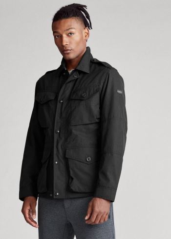Ralph Lauren Oxford Field Jacket Černé | 3t7TbrHi