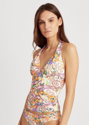 Ralph Lauren Paisley Halter Tankini Viacfarebný | ZAcf7CHh