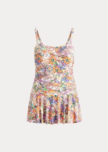 Ralph Lauren Paisley Skirted One-Piece Viacfarebný | 11YGv1Qv