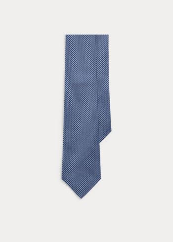 Ralph Lauren Patterned Silk Tie Tmavě Blankyt Blankyt | 4zZFCgwj