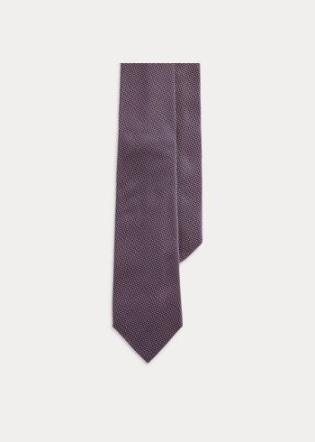 Ralph Lauren Patterned Silk Tie Tmavě Blankyt Růžové | JWjBZOTJ
