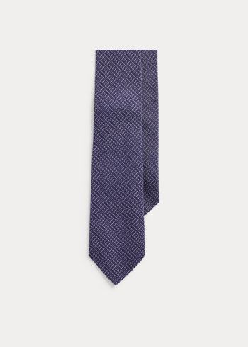 Ralph Lauren Patterned Silk Tie Tmavě Blankyt Fialové | ie8K6lmY