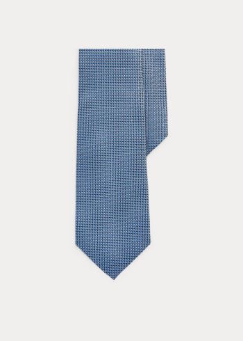 Ralph Lauren Patterned Silk Tie Tmavě Blankyt Světle Blankyt | zHtGQmSS