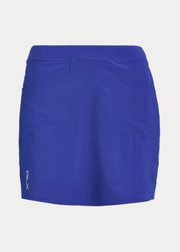 Ralph Lauren Perforated Stretch Golfové Skort Královská Modrá Blankyt | bGPBGqco