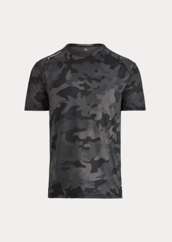 Ralph Lauren Performance Jersey T-Shirt Černé Maskáčové | jsvF3gBL