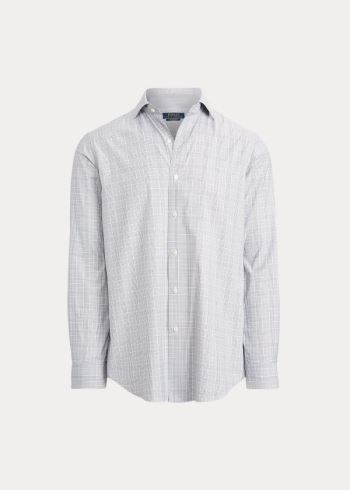 Ralph Lauren Performance Twill Shirt Šedé Fialové | l2hI3ttD
