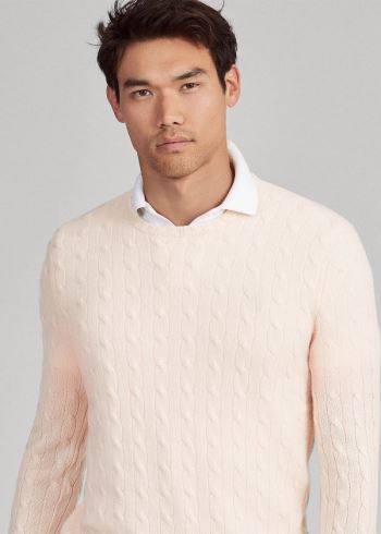 Ralph Lauren Pink Pony Cashmere Svetrové Růžové | iaIJDL4X