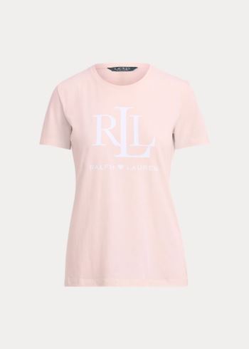 Ralph Lauren Pink Pony LRL Jersey Tee Růžové | NDO7nkxK