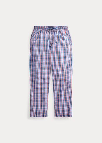 Ralph Lauren Plaid Pajama Pant Červené Blankyt | bP3HdTPq