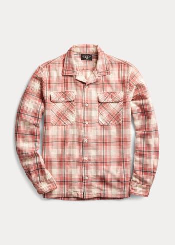 Ralph Lauren Plaid Twill Camp Shirt Červené | Vj9OAMFC